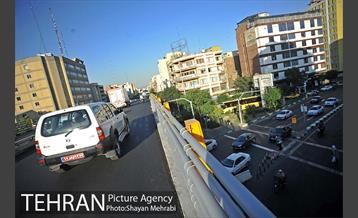 بازگشایی نیمه جنوبی پل کریمخان 9