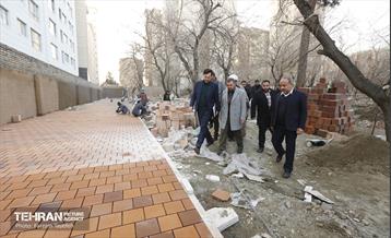 بازدید عضو شورای اسلامی شهر تهران از منطقه ۵