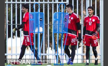 تمرین تیم ملی فوتبال زیر نظر ویلموتس با حضور پرسپولیسی‌ها 32