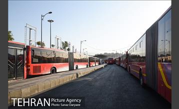 فعالیت شبانه روزی BRT تهران 18