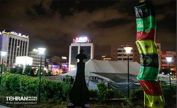 مراحل ساخت المان های نمایشگاه نشان عاشقی