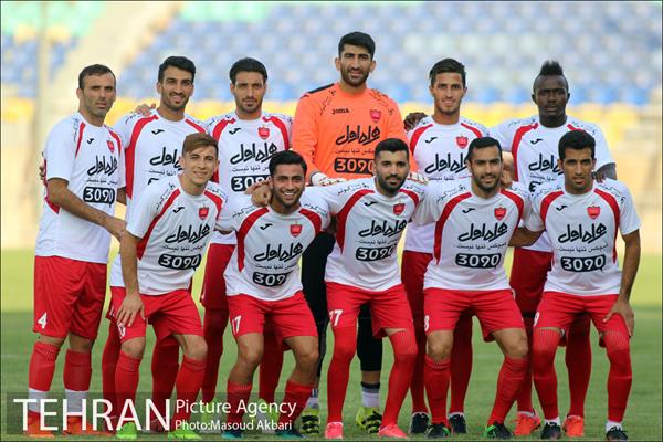 تمرین تیم فوتبال پرسپولیس تهران