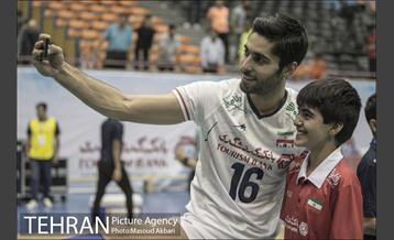 دیدار تیم های ملی والیبال ایران و چین 27