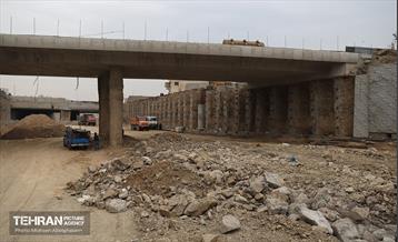 بازدید شهردار تهران از پروژه بزرگراه یادگار امام(ره) 41