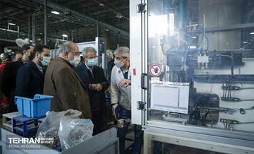 بازدید شهردار منطقه 21 از گروه صنعتی برنز 3