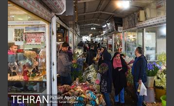 بازار گل شهید محلاتی در آستانه نوروز 24