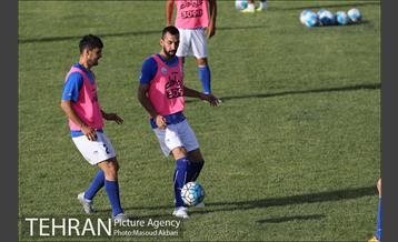 اولین تمرین تیم فوتبال استقلال تهران