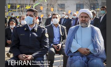 رونمایی از دیوارنگاره شهید یدالله قاسم زاده 9