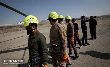 سومین تمرین مشترک امداد هوایی کلانشهر تهران /2
