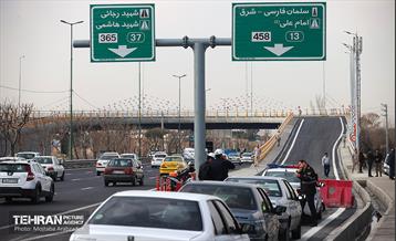 آیین افتتاح تقاطع غیر همسطح شهید آوینی 28