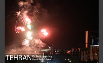 مراسم نورافشانی در شب عید غدیر 3