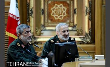 دیدار فرمانده سپاه محمد رسول الله تهران با شهردار تهران 34