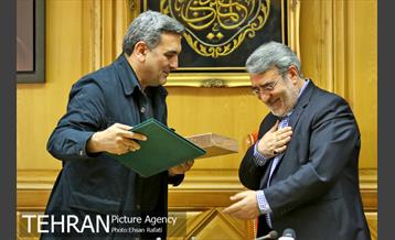 ابلاغ حکم پیروز حناچی، شهردار تهران توسط وزیر کشور 19