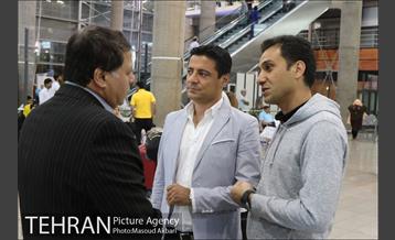 استقبال از علی رضا فغانی داور مسابقات جام کنفدراسیون ها