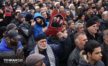 مراسم تشییع پیکر شهید مدافع حرم «حسین محمدی» 25