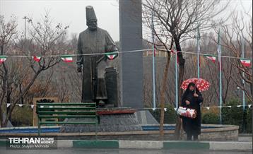 بارش باران زمستانی در تهران 21