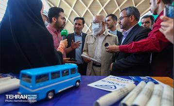 افتتاح هجدهمین نمایشگاه حمل و نقل، عمران و خدمات شهری  23