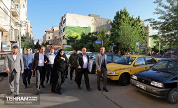 بازدید معاون هماهنگی و امور مناطق شهرداری تهران از منطقه ۸ 13