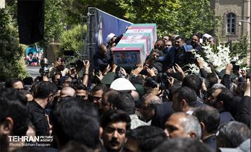 تشییع پیکر شهید حسین امیرعبداللهیان در وزارت خارجه 8