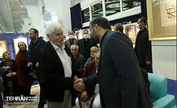 بازدید هنرمندان پیشکسوت و وزیر ارشاد از نمایشگاه قرآن 20