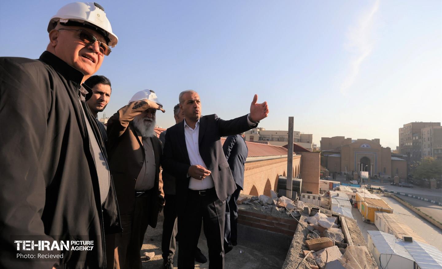 بازدید رئیس شورای شهر تهران از پروژه خانه شهر 3