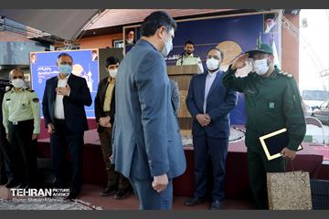 صبحگاه مشترک یگان حفاظت شهرداری تهران با حضور  شهردار تهران 40
