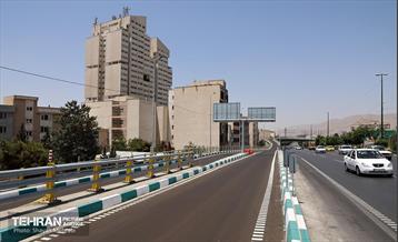 بهره‌برداری از تقاطع غیرهمسطح بزرگراه همت و اشرفی اصفهانی 29