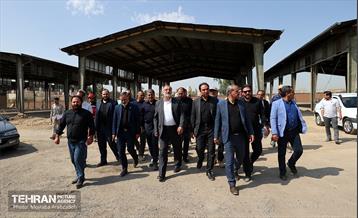 بازدید سرزده شهردار تهران از پروژه‌های عمرانی 29