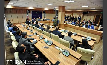 مراسم تکریم و معارفه ریاست مرکز ارتباطات و امور بین الملل شهرداری تهران 6