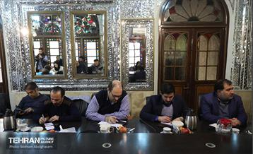 نشست خبری مدیر کل محیط زیست و توسعه پایدار شهرداری تهران 8