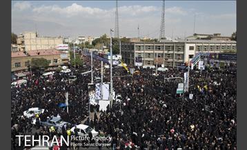 تشییع پیکر مطهر شهید محسن حججی 27