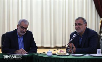 دیدار وزیر آموزش و پرورش با شهردار تهران 4