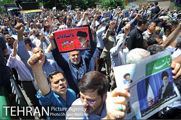 تشییع شهدای حادثه تروریستی تهران -2 16