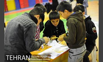 مسابقه سازه های ماکارونی کودکان کار 26