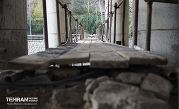 بازدید دانشجویان از پروژه مقاوم‌سازی پل تقاطع بزرگراه همت و رودخانه کن 27