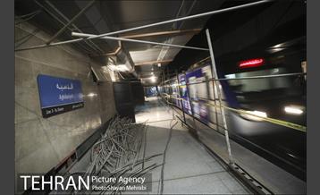 بازدید مهندس امام از مراحل آماده سازی ایستگاه اقدسیه 23