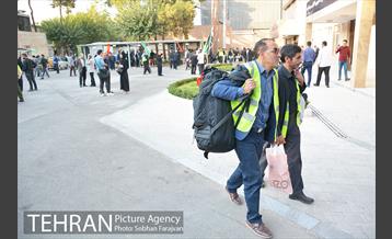 اعزام کاروان ۱۴۰۰ نفری خادم الحسین (ع) شهرداری تهران 19