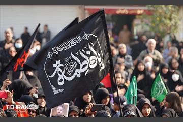 عزاداری شهادت حضرت فاطمه(س) در منطقه 21 21