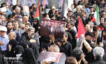 تشییع پیکر شهید اسماعیل هنیه در تهران - 2 37