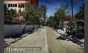 خیابان سی تیر، سنگ فرش می شود  17