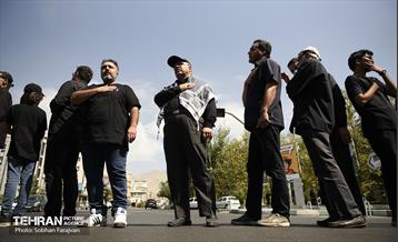 دسته عزاداری دانشگاه امام صادق(ع) در ظهر تاسوعا 9