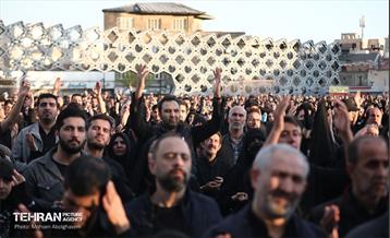 عزاداری شهادت امیرالمومنین (ع) در میدان امام حسین (ع) 2