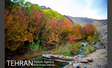 طبیعت پاییزی روستای سنگان 13
