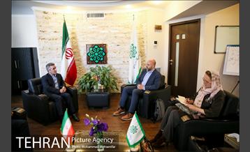 دیدار دبیر کل متروپلیس با دبیر کل مجمع شهرداران کلان شهرهای تهران 2