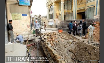 اتصال کوچه مروی به بازارچه عودلاجان 6