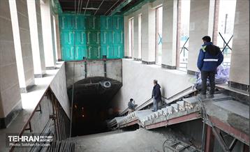 توسعه متروی تهران؛ ایستگاه تقاطعی تربیت مدرس 14