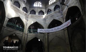 بازدید خبرنگاران رسانه‌های خارجی از تخریب اموال عمومی شهر 51