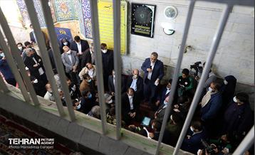 دیدار مردمی شهردار تهران در مسجد امیر المومنین باغ اذری 7