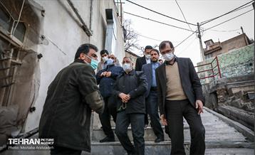 بازدید شهردار تهران از منطقه 2