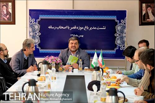 نشست خبری مدیر باغ موزه قصر 1